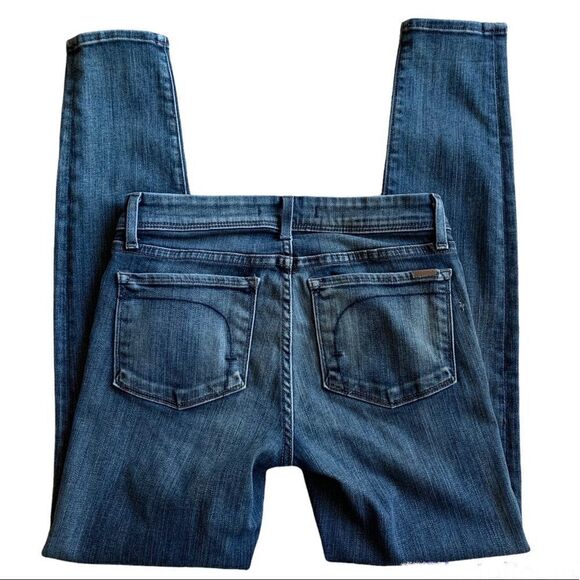 Fidelity Denim Mila Mid-Rise Ankle‎ Skinny Jeans Blue Size 26 - Picture 5 of 12